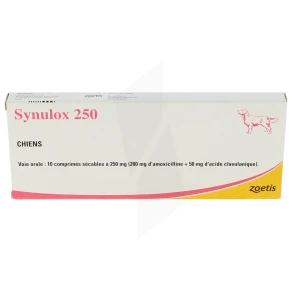 Synulox 250, Comprimé