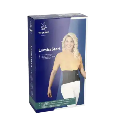 Lombastart Ceinture Lombaire Maintien Noir H21cm T5 à Bassens