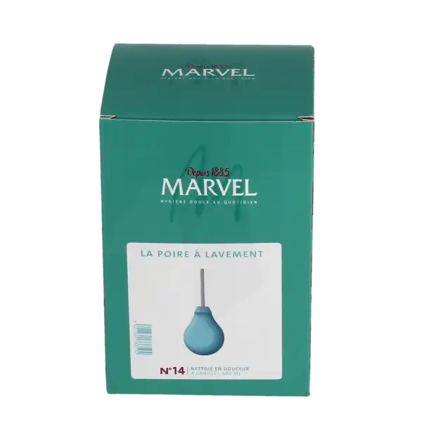 Marvel Poire Lavement Avec Canule N°14 480cc