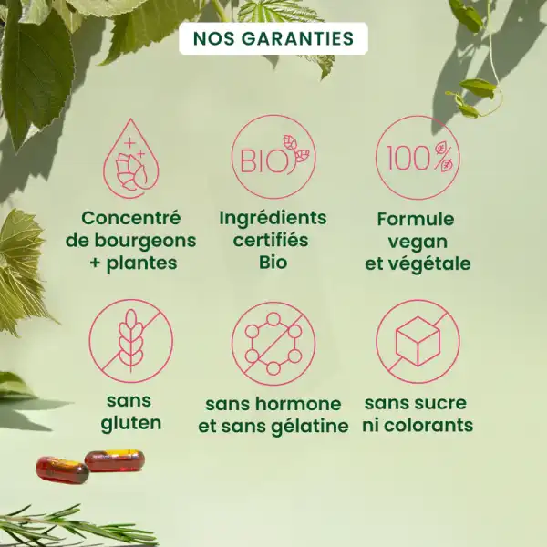 Herbalgem Gemmocaps Caps Ménopause Bio B/30