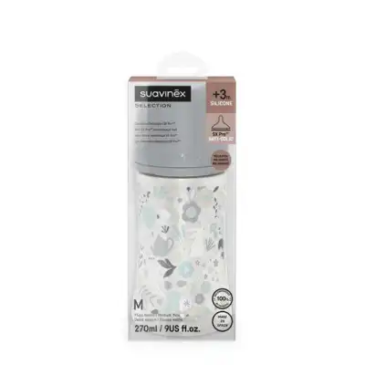 SUAVINEX BIBERON 240ML TETINE SXPROM BLEU
