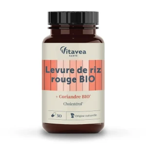 Vitavea Les Essentiels Levure De Riz Rouge Bio Gélules Pot/30