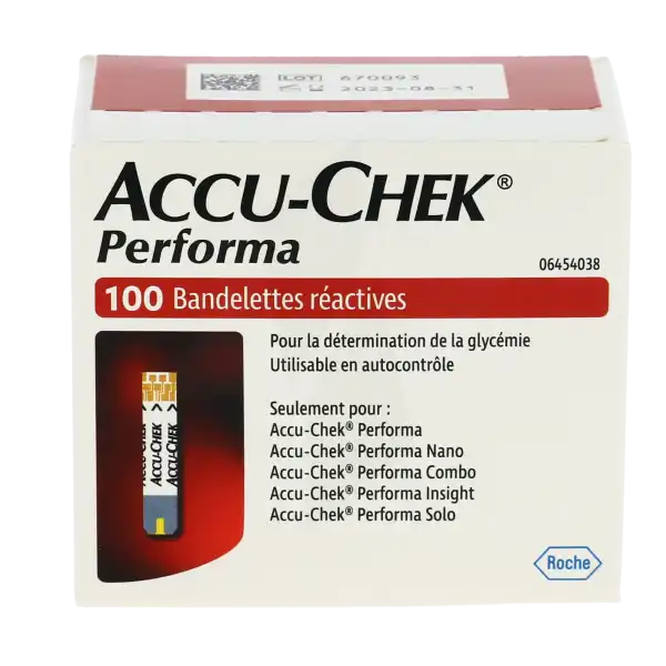 Accu - Chek Performa, Bt 100