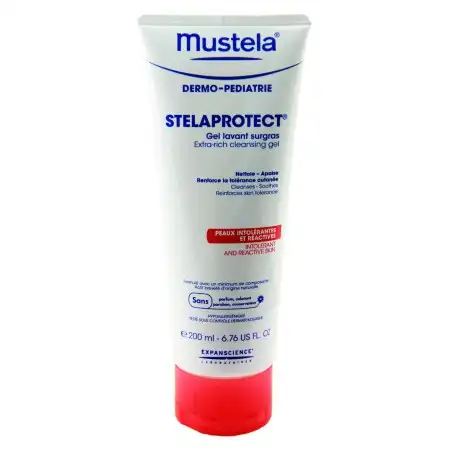 Mustela Stelaprotect Gel Lavant Surgras T/200ml