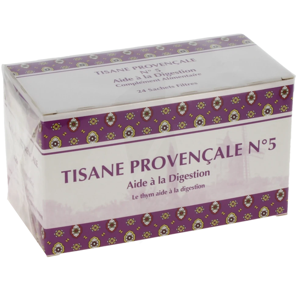 Tisane Provencale N°5 Tis Digestion Prune 24sach/2g
