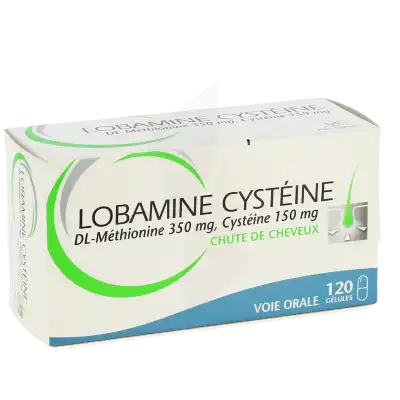 Lobamine Cysteine Gél Plq/120 à JACOU