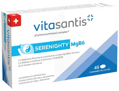Vitasantis Serenighty Mgb6 Comprimés B/45 à TOUCY