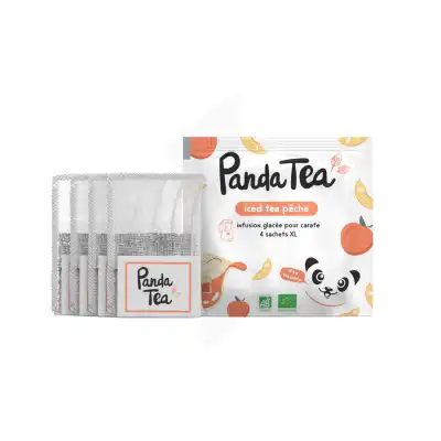 Panda Tea Iced Tea Peche Tisane Xxl 4 Sachets à Auterive