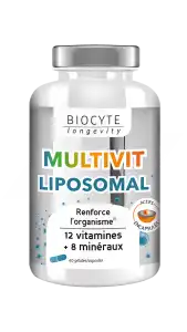 Biocyte Multivit Liposomal Gélules B/60 à Antibes