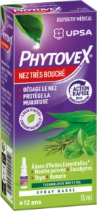 Upsa Phytovex Nez Très Bouché Solution Nasale Spray/15ml