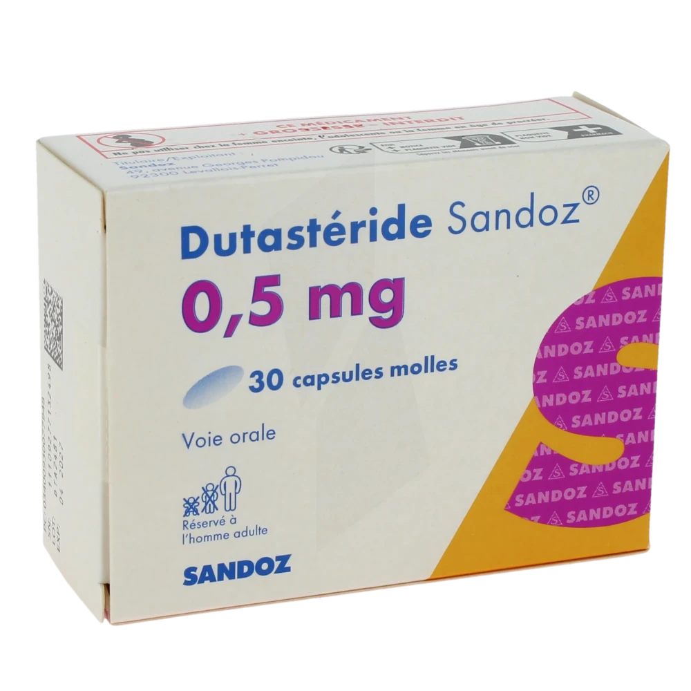 Dutasteride Sandoz 0,5 Mg, Capsule Molle