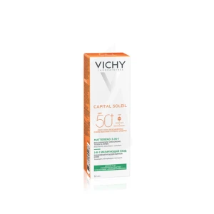 Vichy Capital Soleil Matifiant3 En 1 Spf50+ Tube/50ml