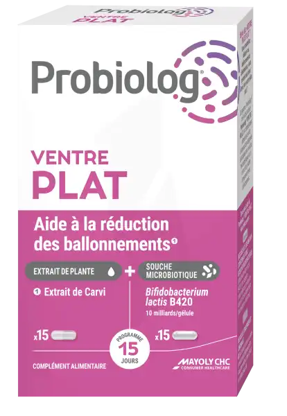 Probiolog Ventre Plat Gélules B/30