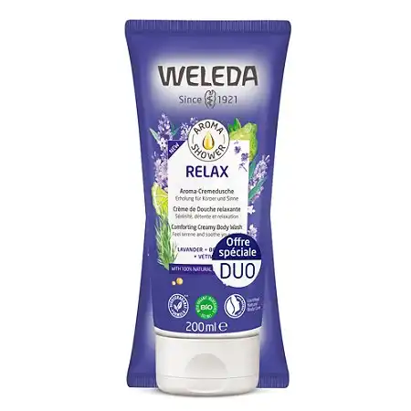 Weleda Aroma Shower Relax Crème De Douche 2t/200ml