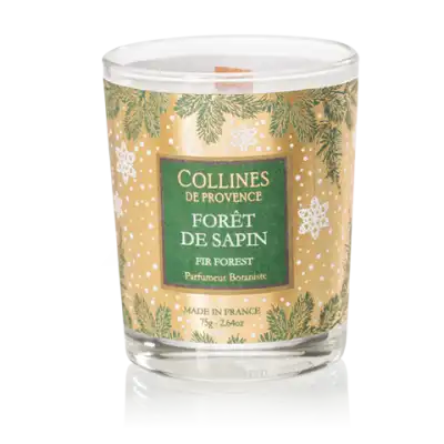 Collines De Provence Bougie Parfumée Forêt De Sapin 75g à VILLENAVE D'ORNON