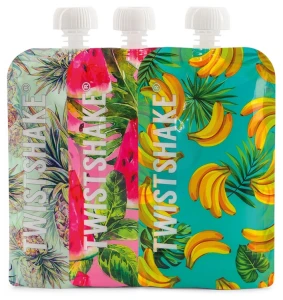 Twistshake Gourdes Reutilisables 3