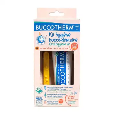 Buccotherm Kit Enfant Ice Tea PÊche Bio à PODENSAC