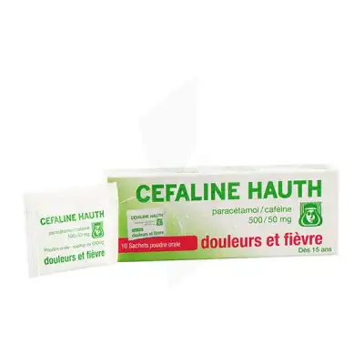Cefaline Hauth 500 Mg/50 Mg Poudre Orale En Sachet Sachets/10 à STRASBOURG