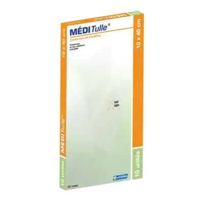 Meditulle Pansement Gras Sté 40x10 Boîte De 10 à Farebersviller