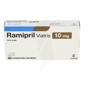 Ramipril Viatris 10 Mg, Comprimé Sécable