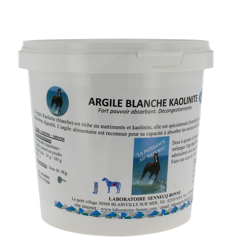 Argile Blanche Kaolinite