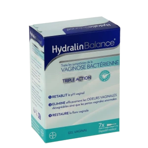 Hydralin Balance Gel Vaginal Triple Action 7 Unidoses/5ml