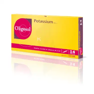 Potassium Oligosol, Solution Buvable En Ampoule