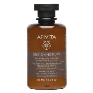 Apivita - Holistic Hair Care Shampoing Antipelliculaire - Pellicules Grasses Avec Saule Blanc & Propolis 250ml à NICE