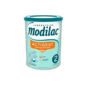 Modilac Actigest 2 Lait En Poudre B/800g à IS-SUR-TILLE