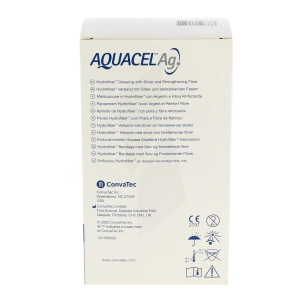 Aquacel Ag Mèche Hydrofiber Stérile Cmc Ions Argent B/16