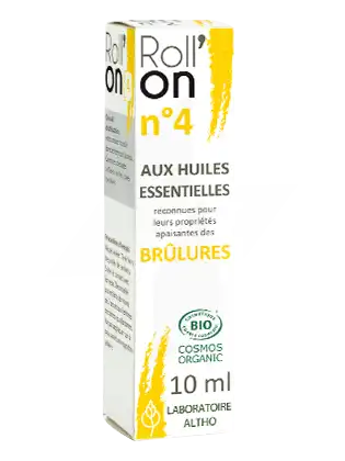 Laboratoire Altho Roll'on N°4 Brûlures 10ml