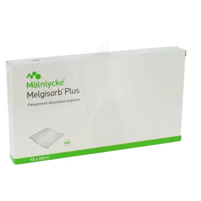 Melgisorb Plus Pansement Absorbant Stérile Hémostatique 10x20cm B/10 à ROCHEMAURE