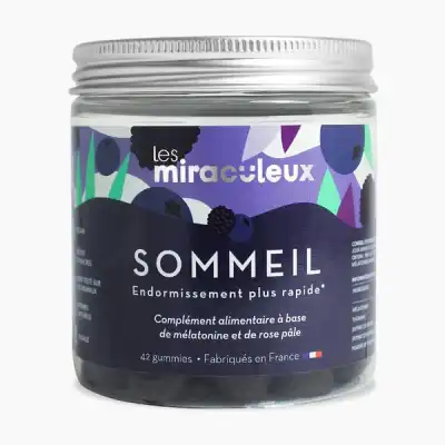 Miumlab Gummies Sommeil Gommes B/42 à LA COTE-SAINT-ANDRÉ