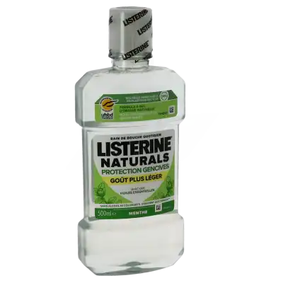 Listerine® Naturals Protection Gencives Goût Plus Léger Fl/500ml à LA COTE-SAINT-ANDRÉ