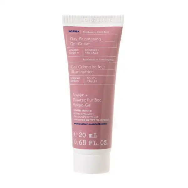 Korres Gel-crème De Jour Illuminateur Rose Sauvage 40ml