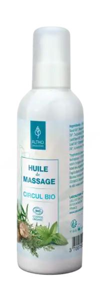 Laboratoire Altho Huile De Massage Circulatoire Bio 200ml