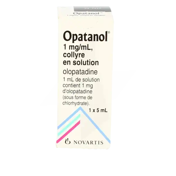 Opatanol 1 Mg/ml, Collyre En Solution