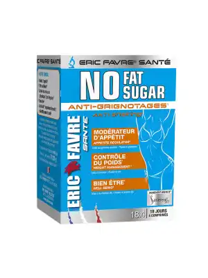 Eric Favre Fat & Sugar Control 72 Comprimés à Colomiers
