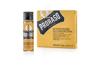Proraso Traitement Pour Barbe à L'huile Chaude Wood & Spice 4*fl/17ml à ANGLET
