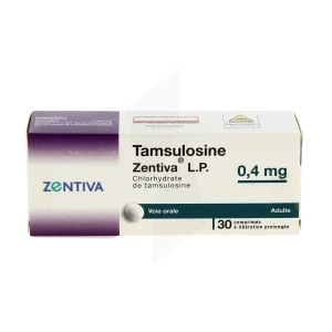 Tamsulosine Zentiva Lp 0.4 Mg, Comprimé à Libération Prolongée