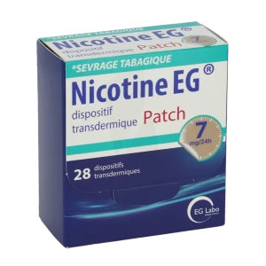 Nicotine Eg 7 Mg/24 H, Dispositif Transdermique
