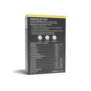 Aragan Synactifs Geniusactifs Comprimés B/30