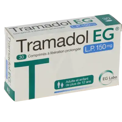 Tramadol Eg L.p. 150 Mg, Comprimé à Libération Prolongée à NOROY-LE-BOURG