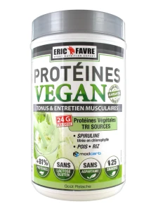 Eric Favre Protéines Vegan 750 G Saveur Pistache