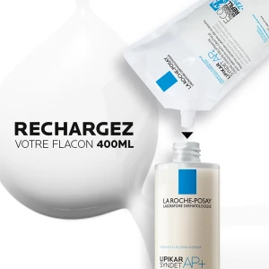 La Roche Posay Lipikar Syndet Ap+ Crème Lavante Relipidante Recharge/400ml