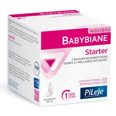 Pileje Babybiane Starter Poudre à Diluer 30 Sachets à COLLONGES-SOUS-SALEVE