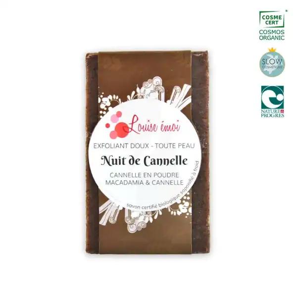 Louise émoi Savon Solide Nuit De Cannelle 100g