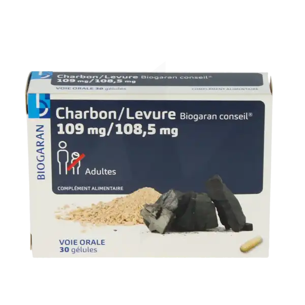 Biogaran Conseil Charbon Levure Gél B/30