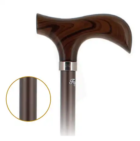 Fayet Ref159 Canne Réglable Aluminium Poignée Érable