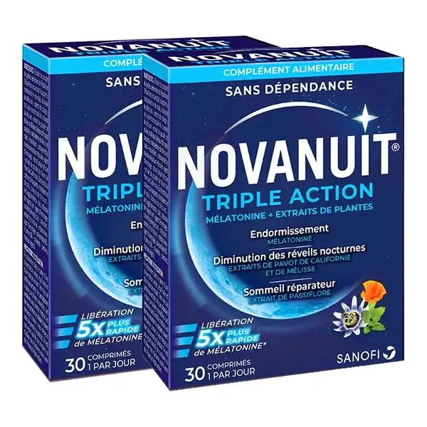 Novanuit Triple Action Comprimés 2b/30